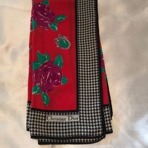 Vintage Christian Dior scarf